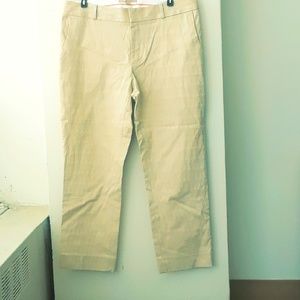 Banana Republic Khaki Capri pants